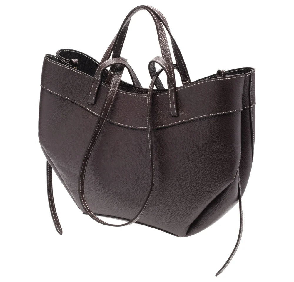 Origami Tote | Dark Chocolate