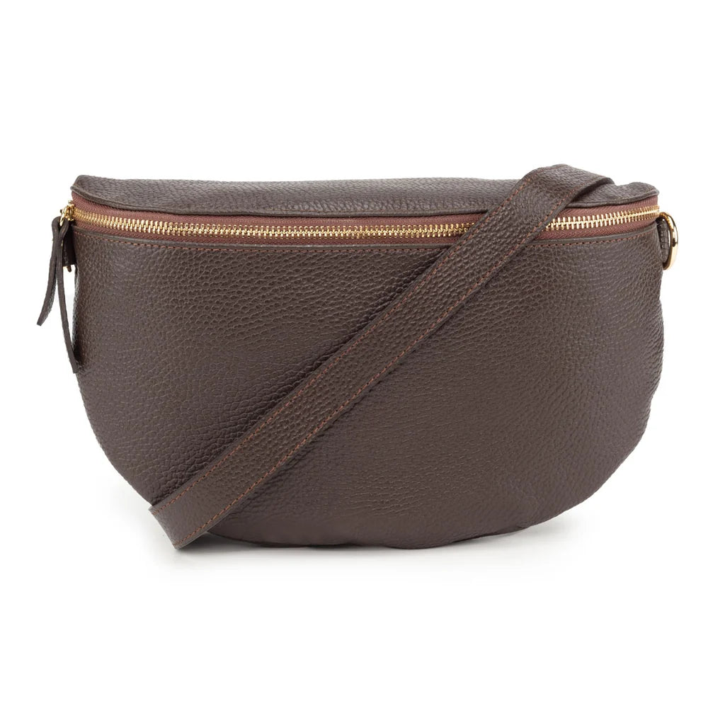 Slingbag Large | Suede Chocolate