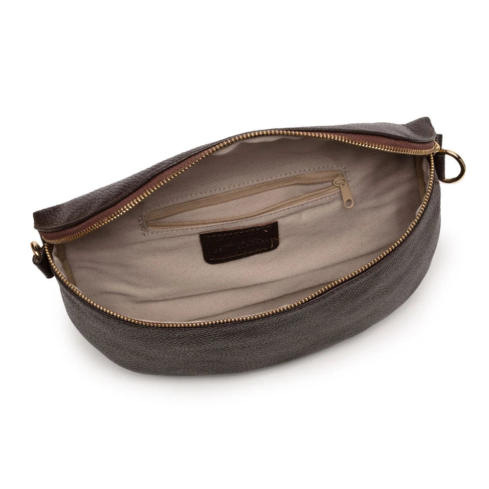 Slingbag Large | Suede Chocolate