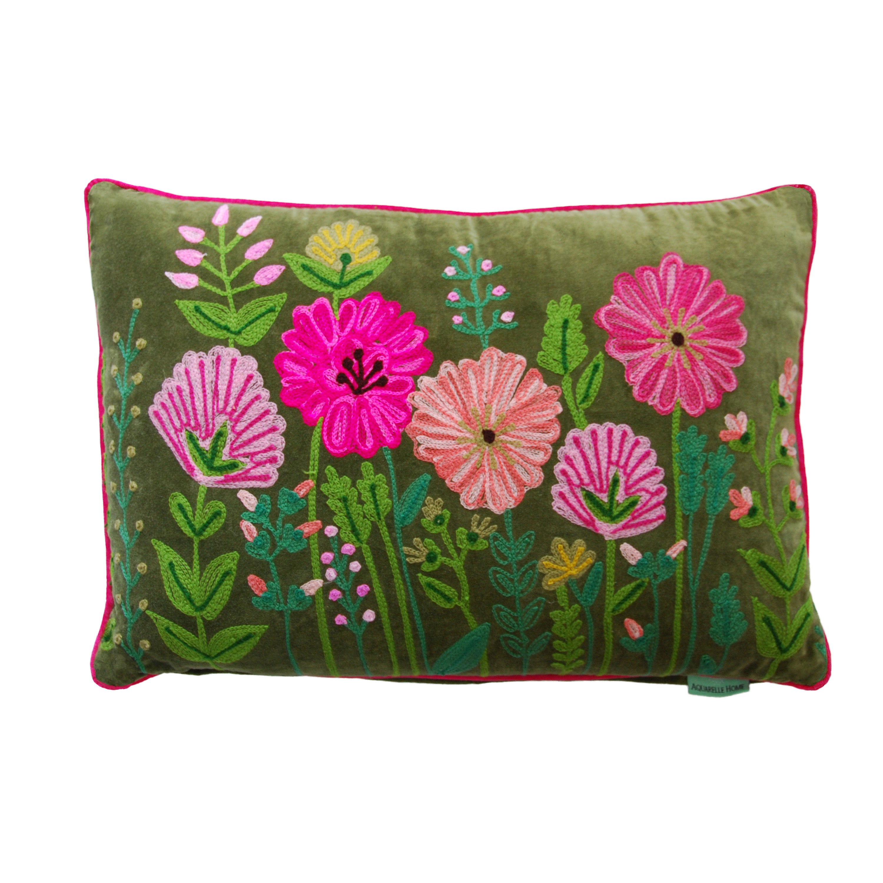 Ensley Velvet Cushion