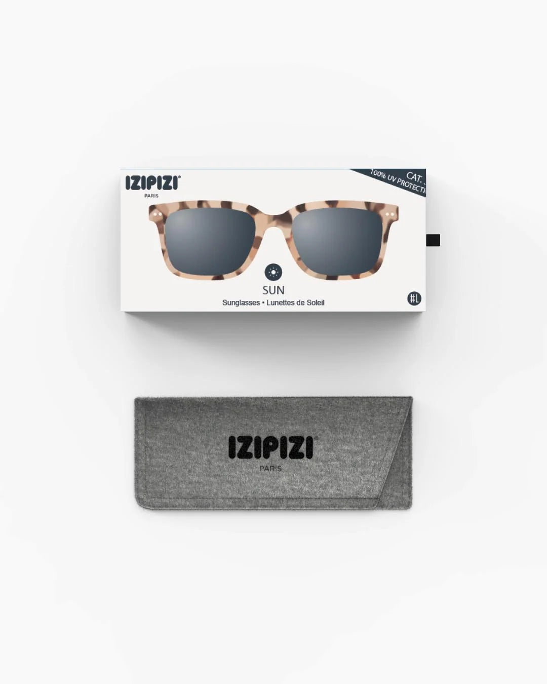L Light Tortoise | Sunglasses