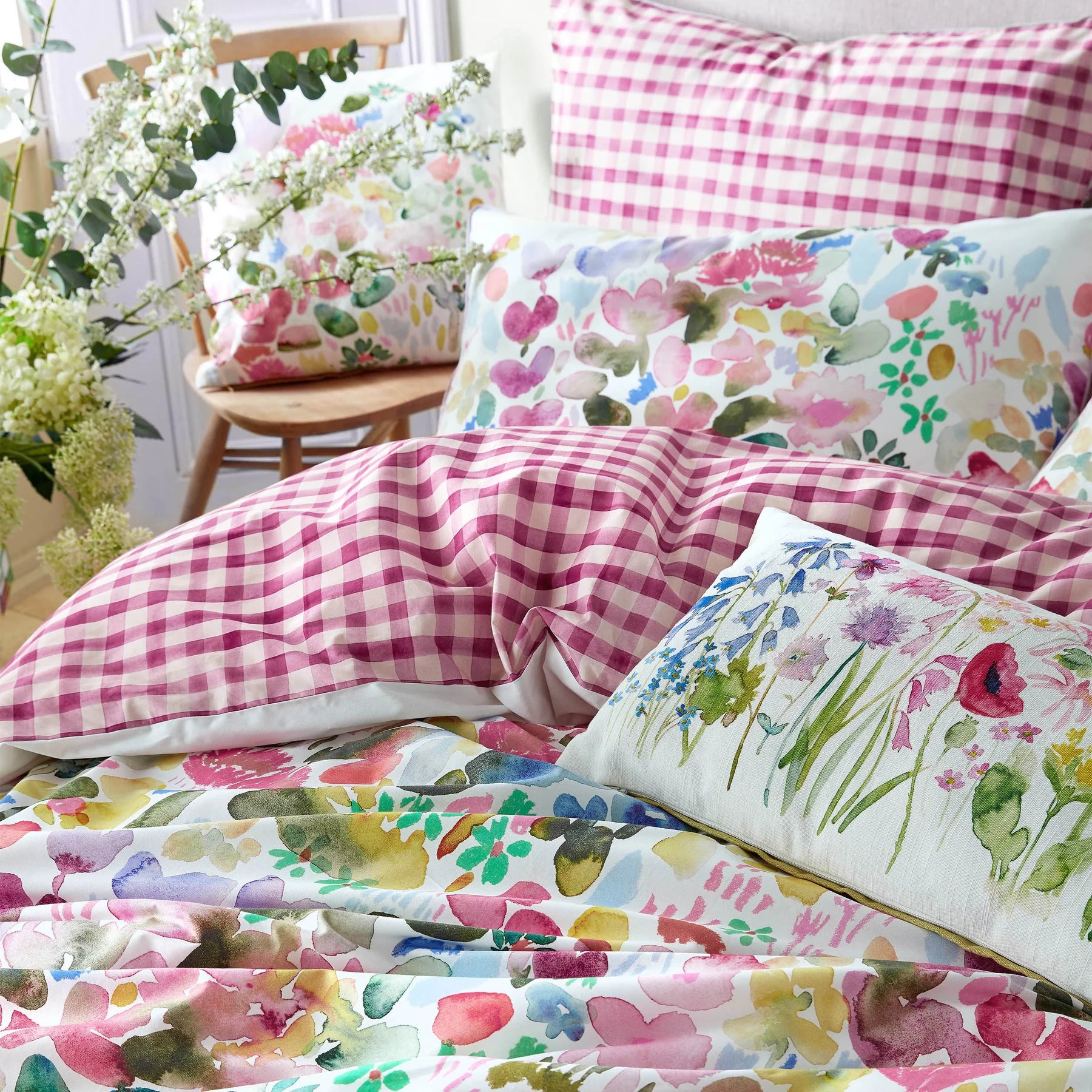 Flora Cerise | Duvet Set