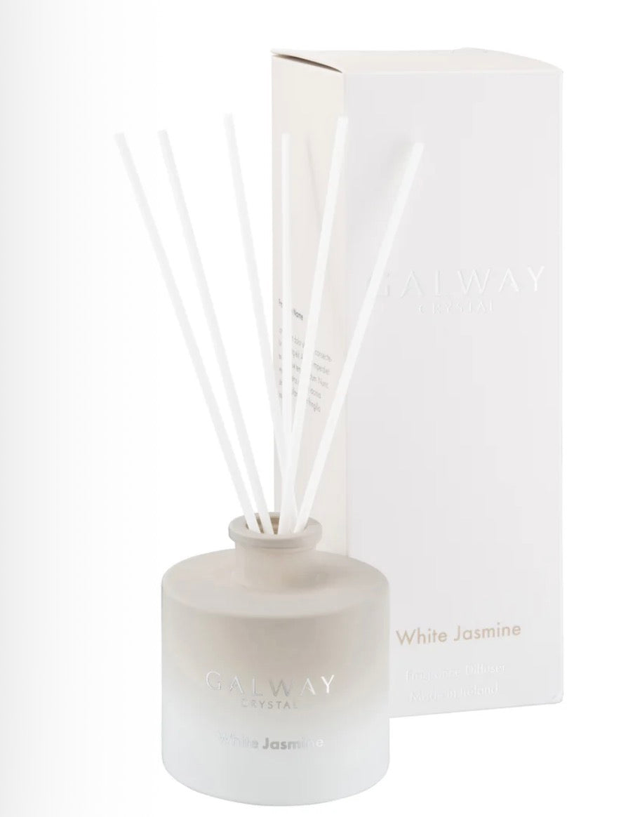 Galway Crystal White Jasmine Diffuser