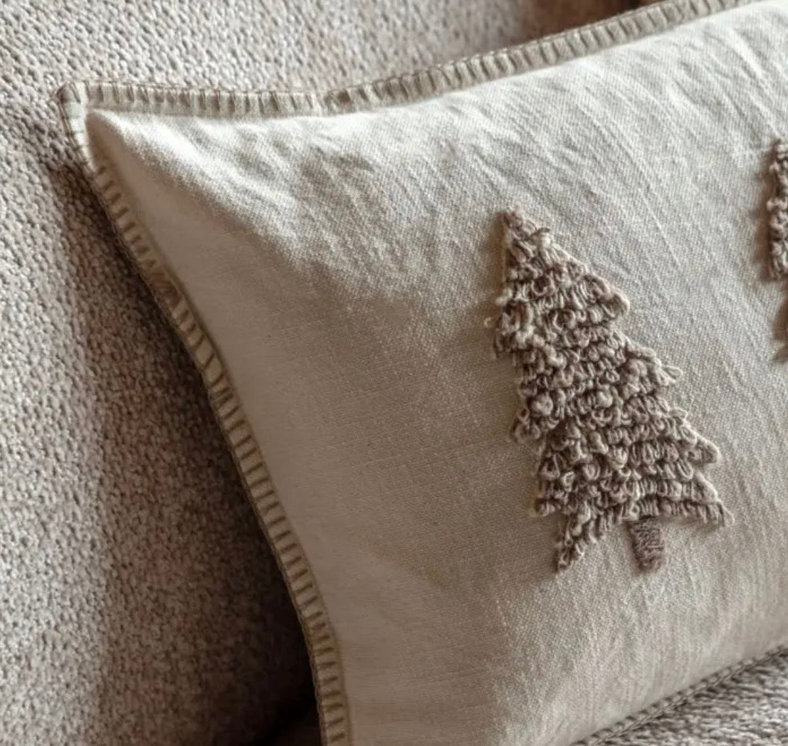 Deco Luxe Embroidered Trees | Cushion