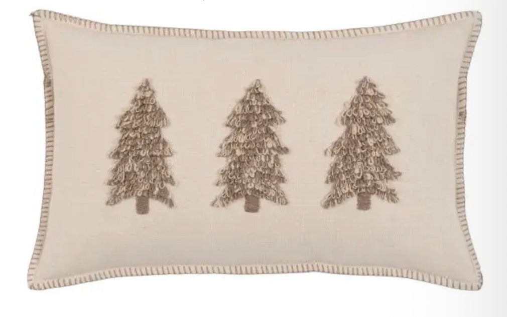Deco Luxe Embroidered Trees | Cushion