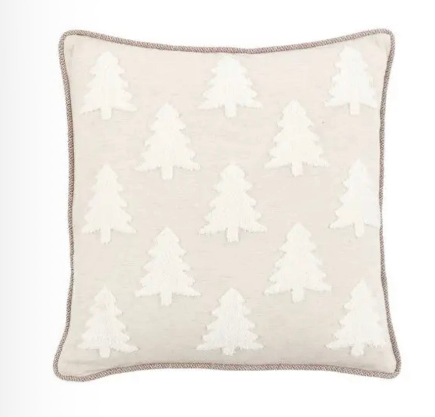 Woodland Embroidered Tree | Cushion