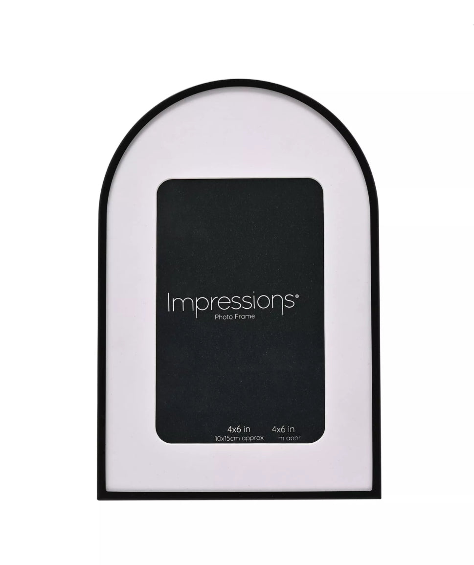 Black Arch Frame | 4 x 6