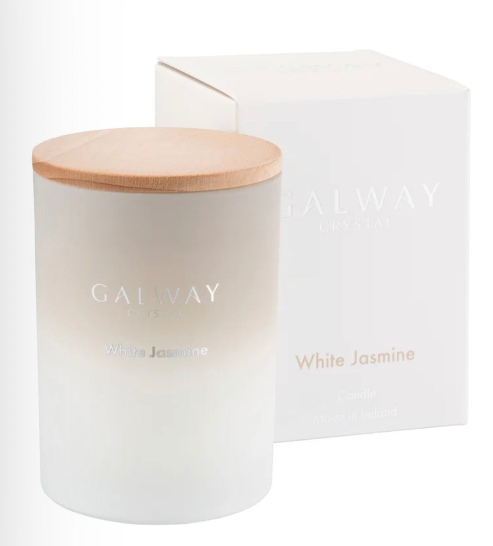 Galway Crystal White Jasmine Candle