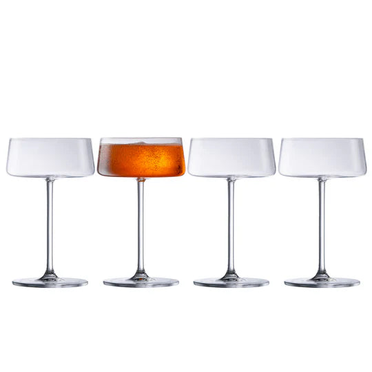 Galway Crystal Alto | Cocktail/Martini Set of 4