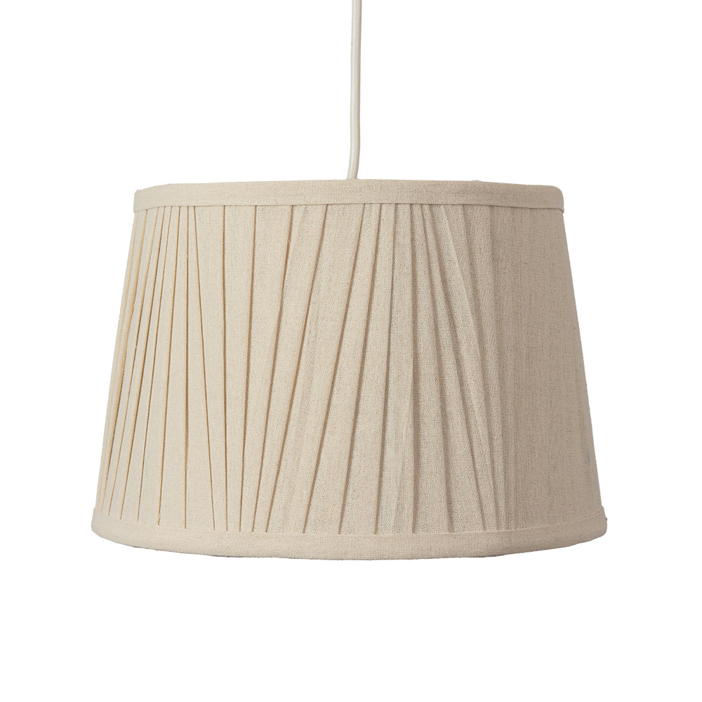 Gathered Shade | Oatmeal