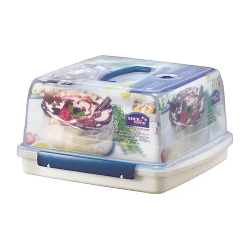 LocknLock Classic 12.6L Square Cake Carrier