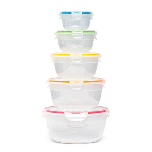 LocknLock Nestable 5 Piece Container Set