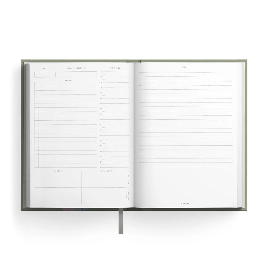 Delamore Fabric | A5 Daily Planner