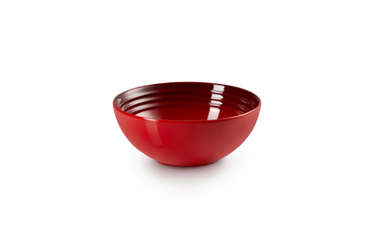 Le Creuset Stoneware 12-Piece Dinnerware Set Cerise