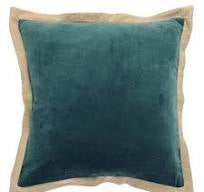 Velvet Flange Cushion