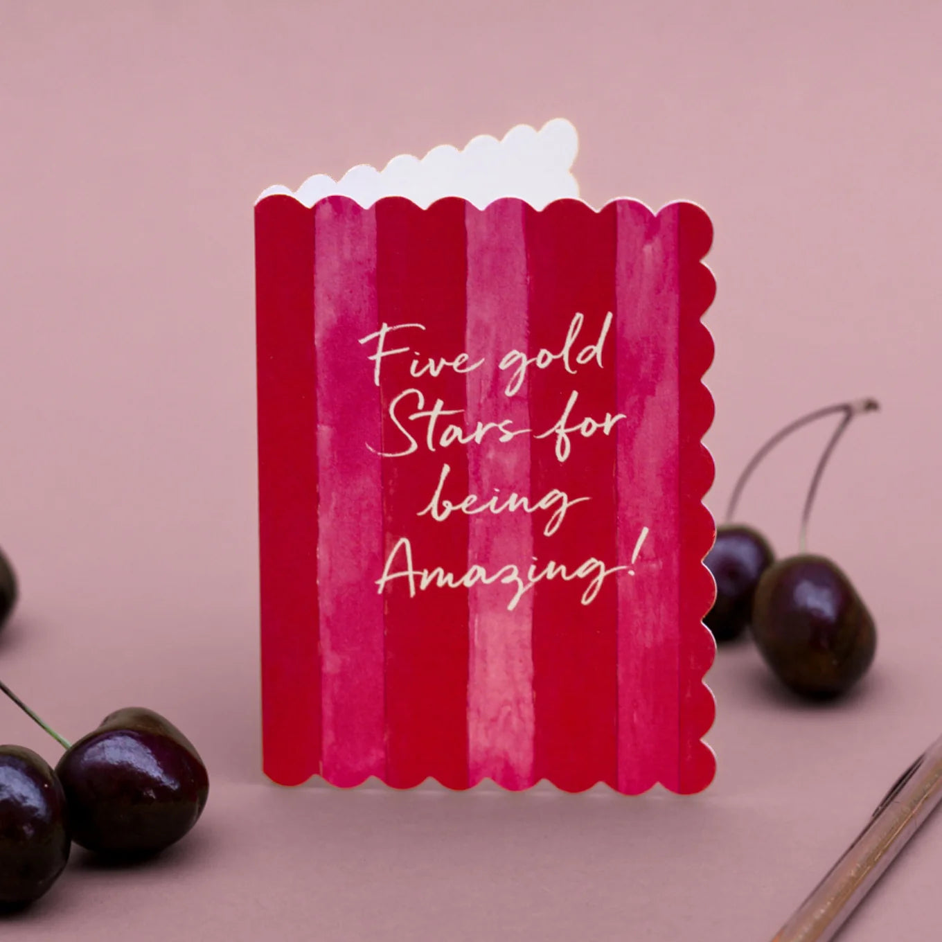 Five Gold Stars | Card