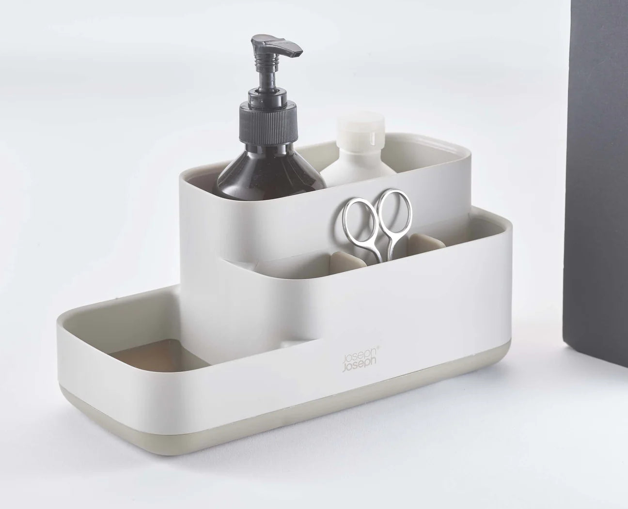 EasyStore Ecru Bathroom Storage Caddy