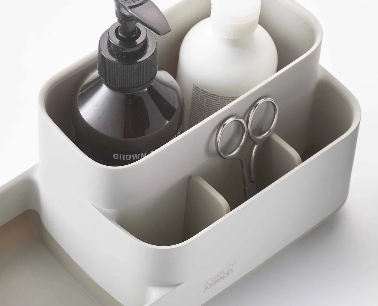 EasyStore Ecru Bathroom Storage Caddy