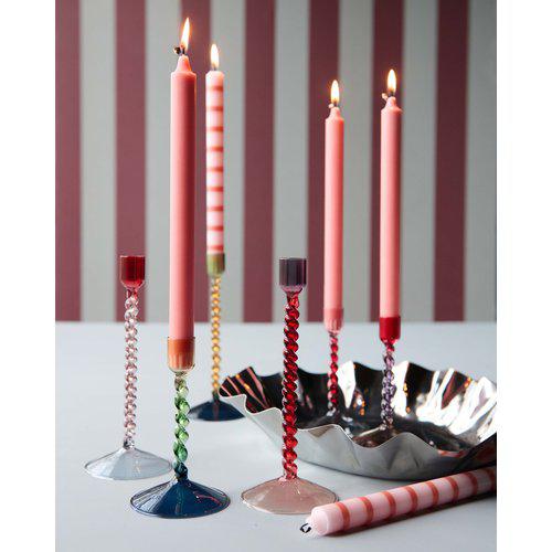 Elda Glass Candle Holder | Set of 2