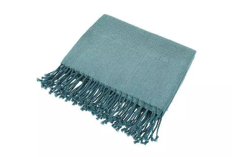 Walton Chevron Cotton Throw