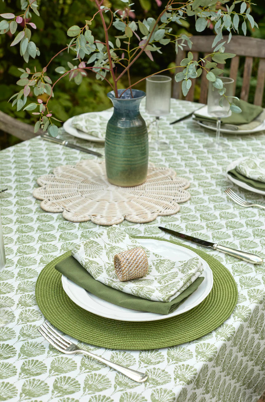 Carnation | Olive Napkins