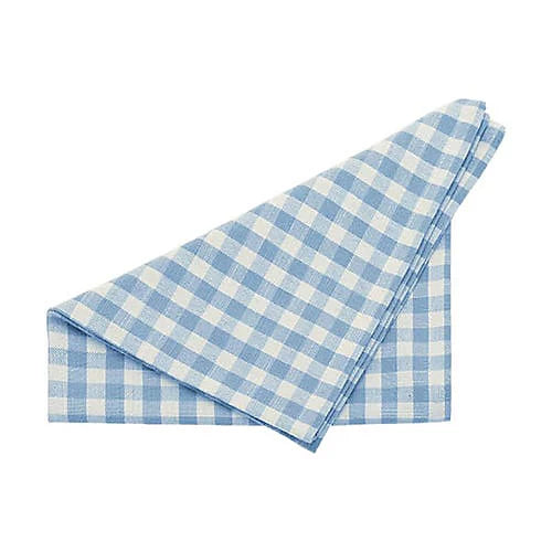 Gingham Napkins | Blue