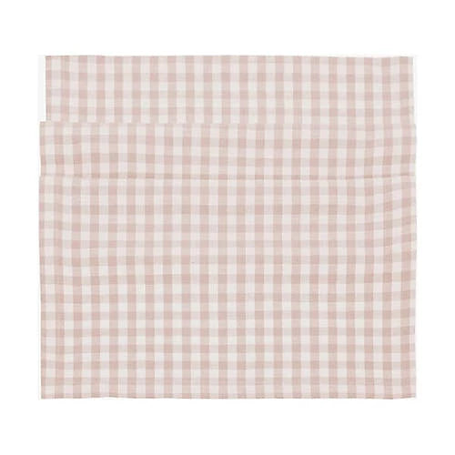 Gingham Runner | Plaster Pink