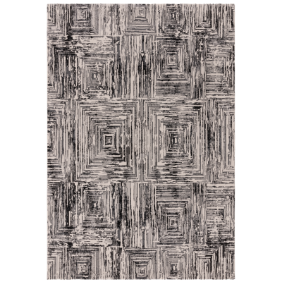Kuza Rug | Portrait Grey