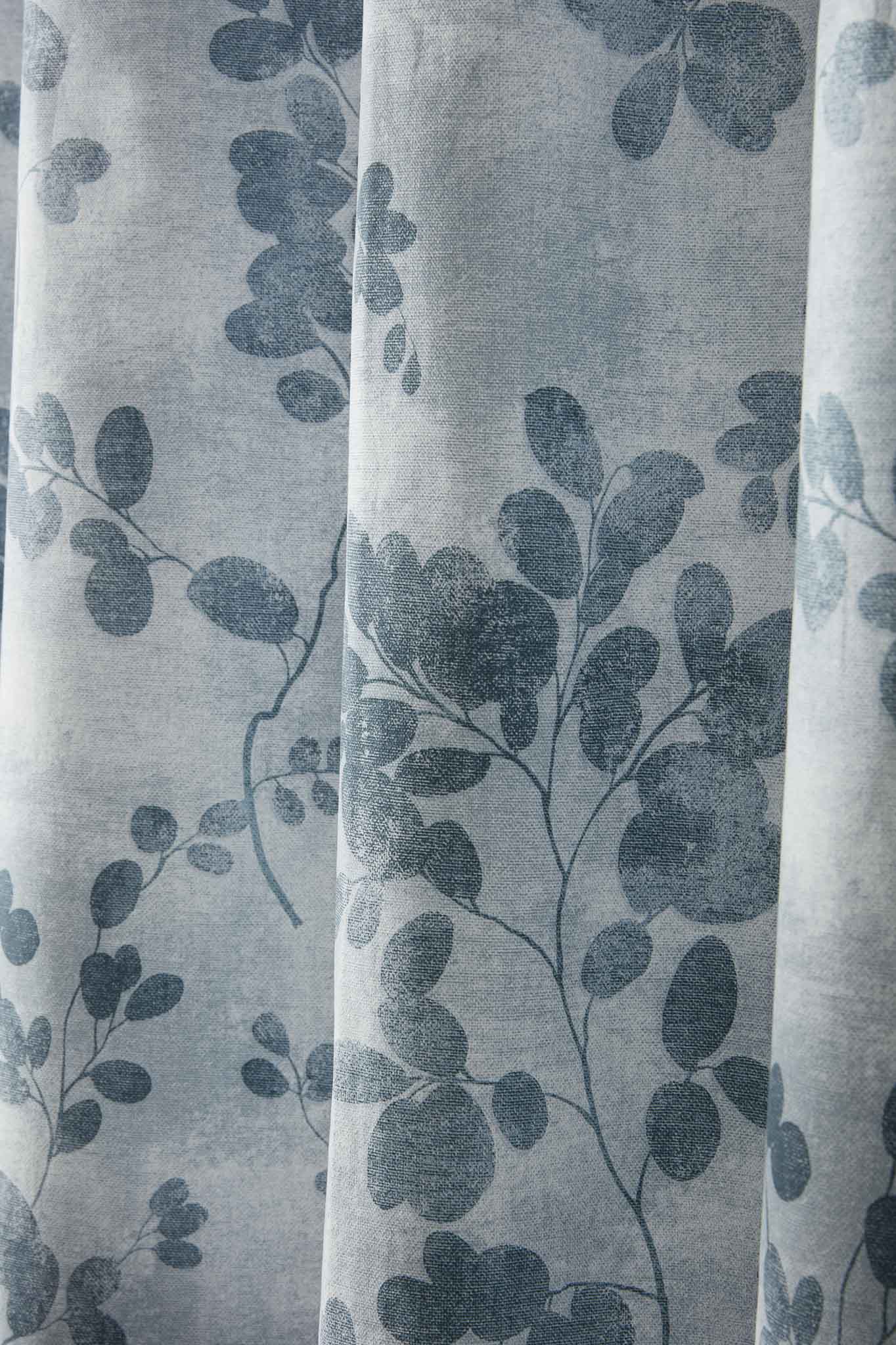 Mill Hayes Curtains | Smoke Blue