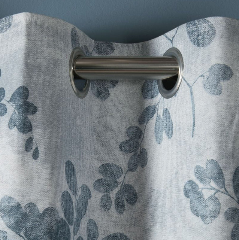 Mill Hayes Curtains | Smoke Blue