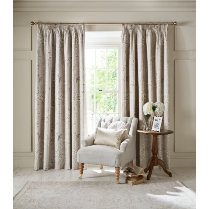 Rowsham Curtains | Natural