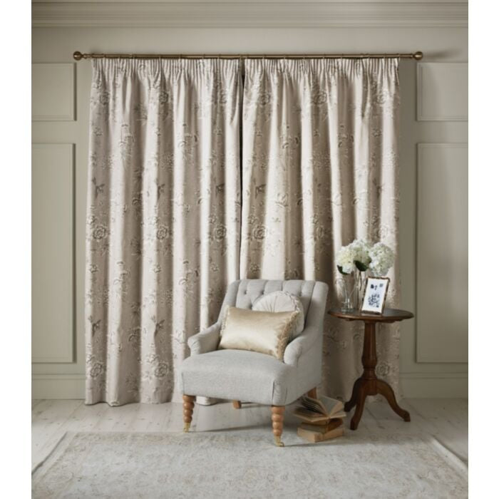 Rowsham Curtains | Natural