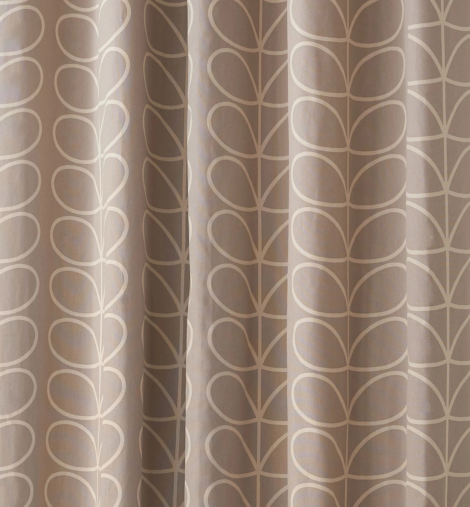 Linear Stem Curtains | Latte