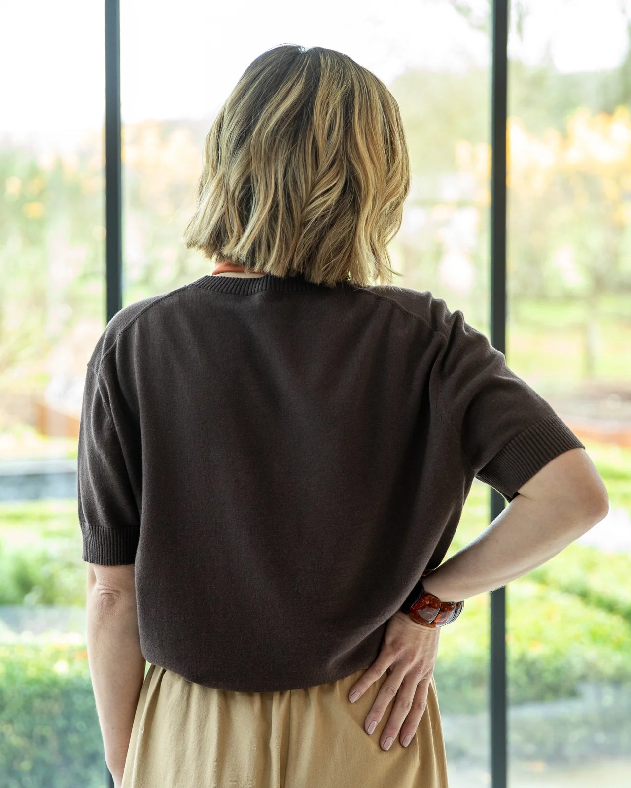 Casey Top | Chocolate