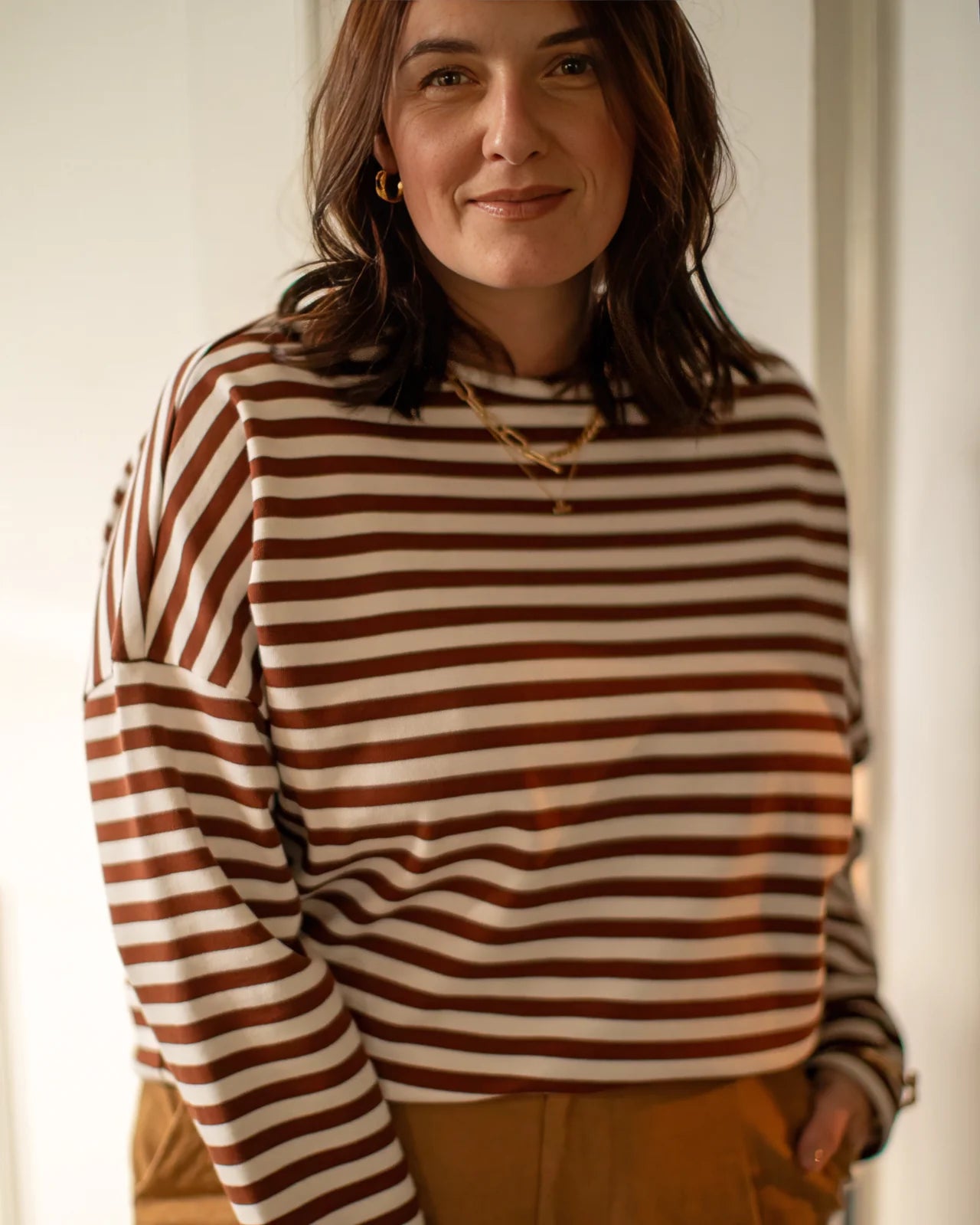 Rebecca Stripe Top