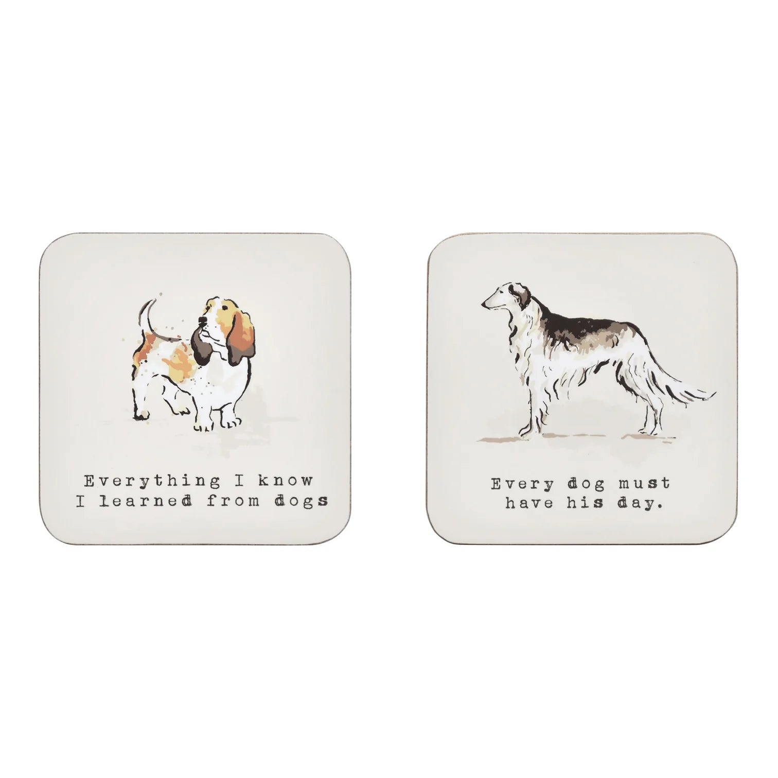 Country Dogs | Coasters 4Pk – JA Lyttle
