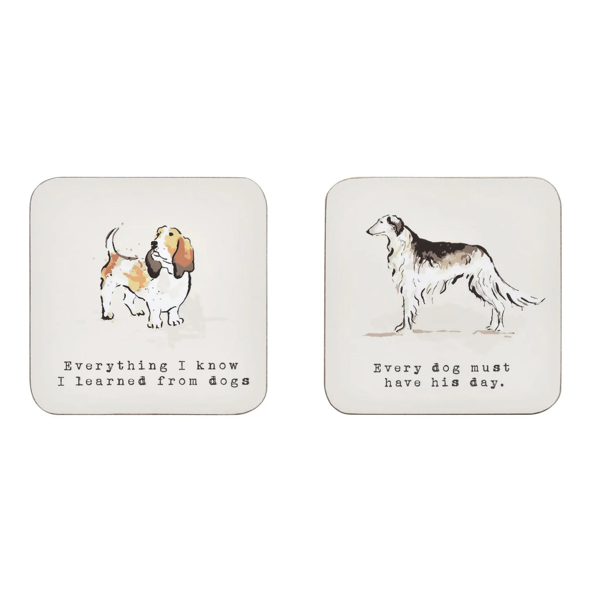 Country Dogs | Coasters 4Pk