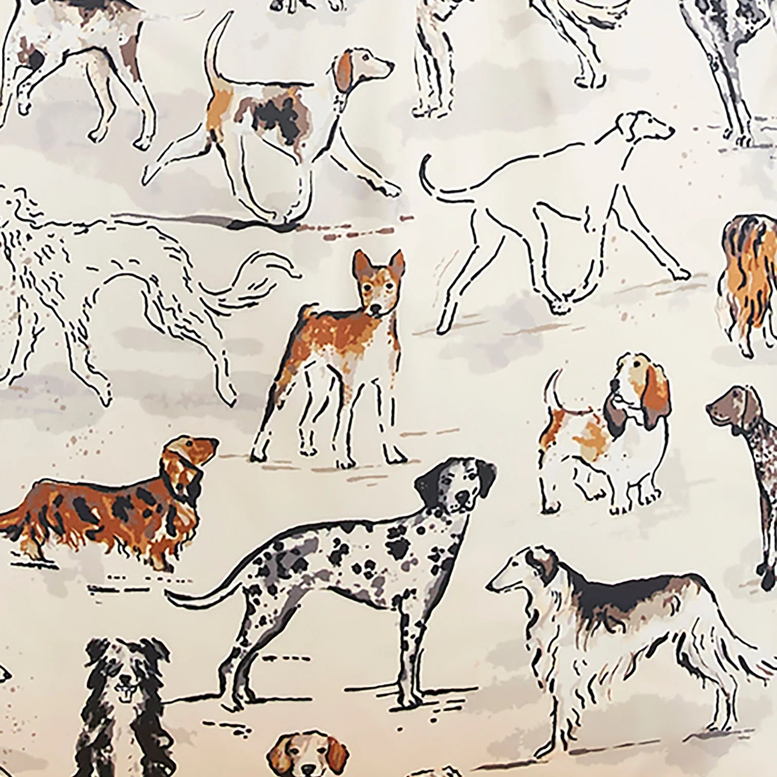 Country Dogs | Foldable Tote Bag