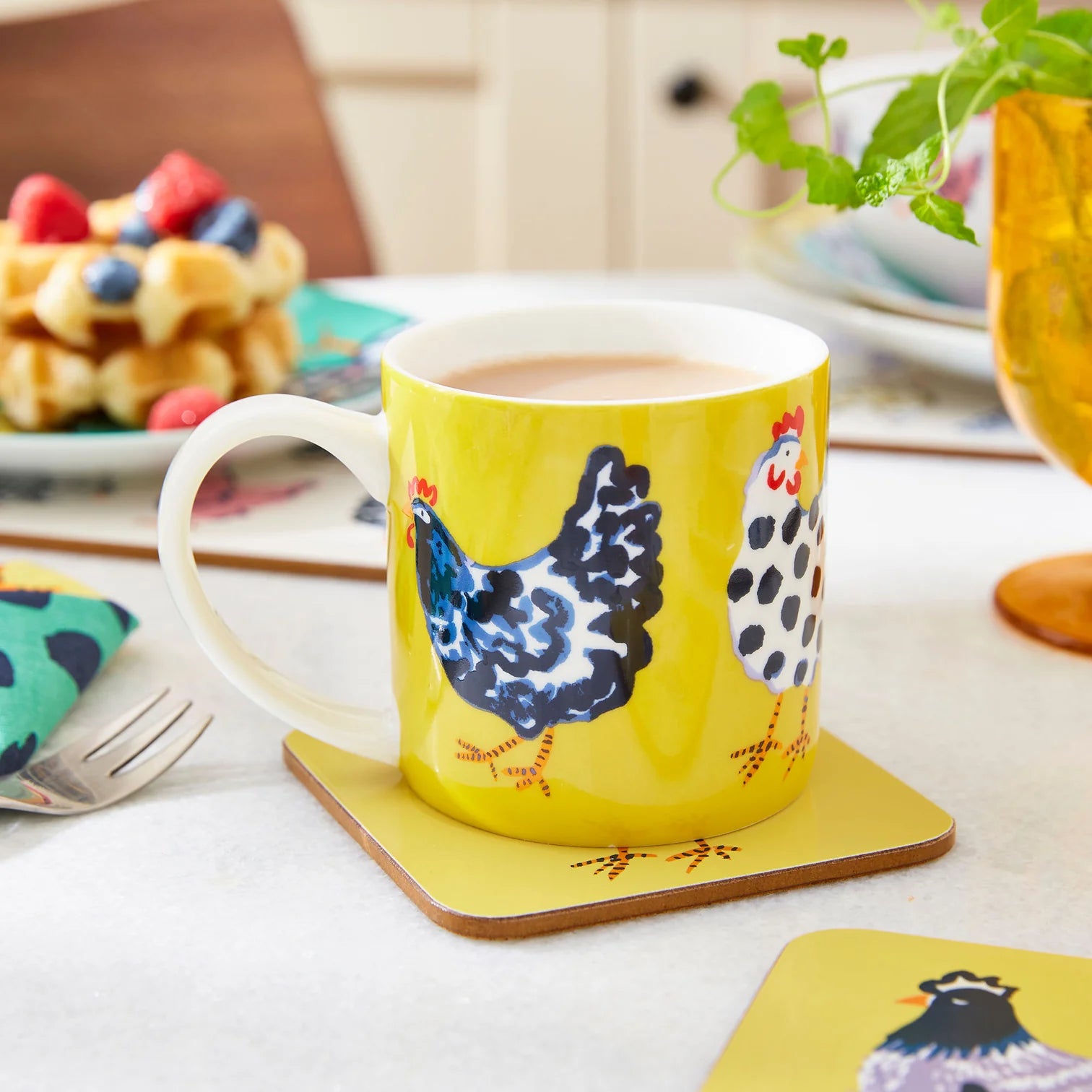 Chick Chicken | Coasters 4Pk