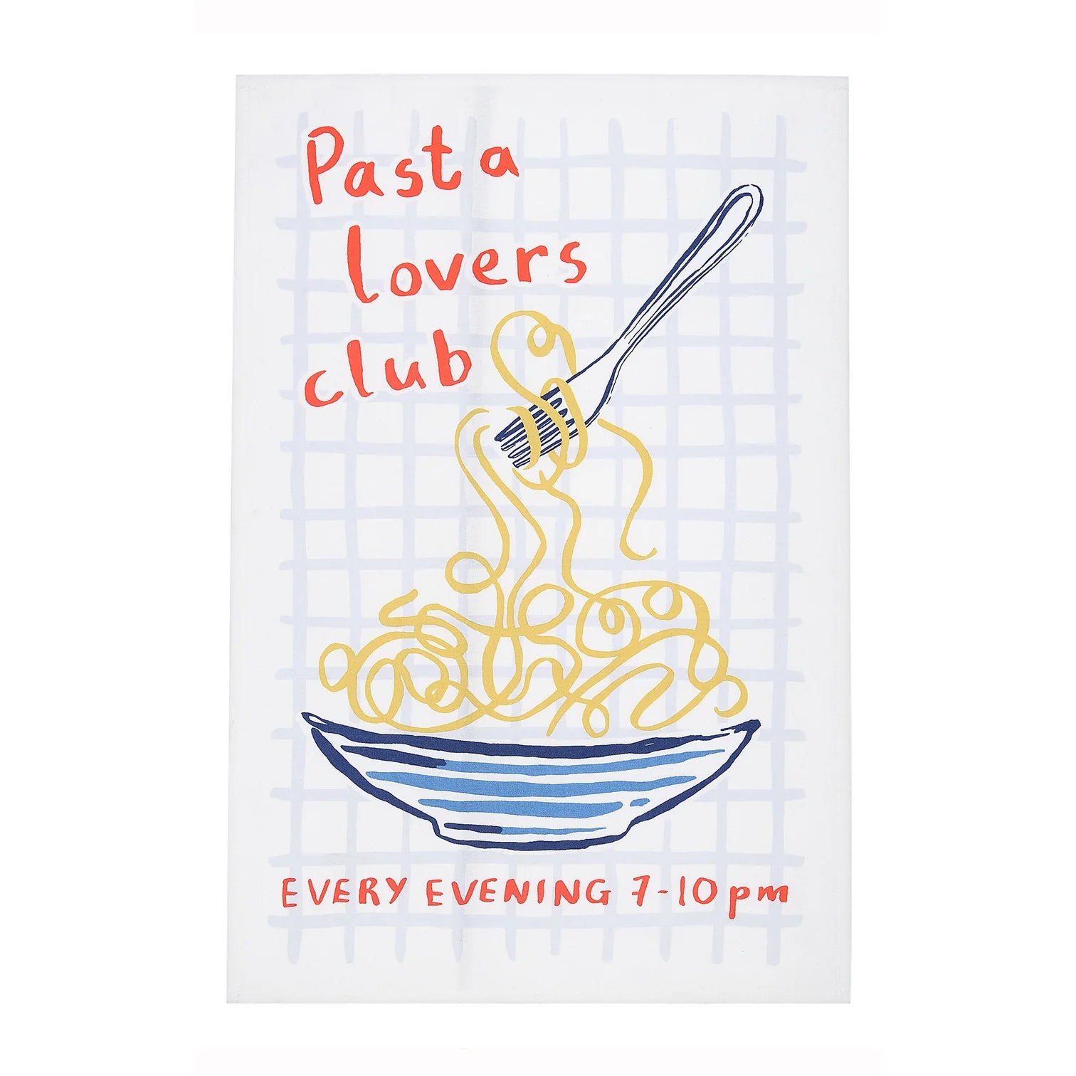 Pasta Lovers Club | Tea Towel