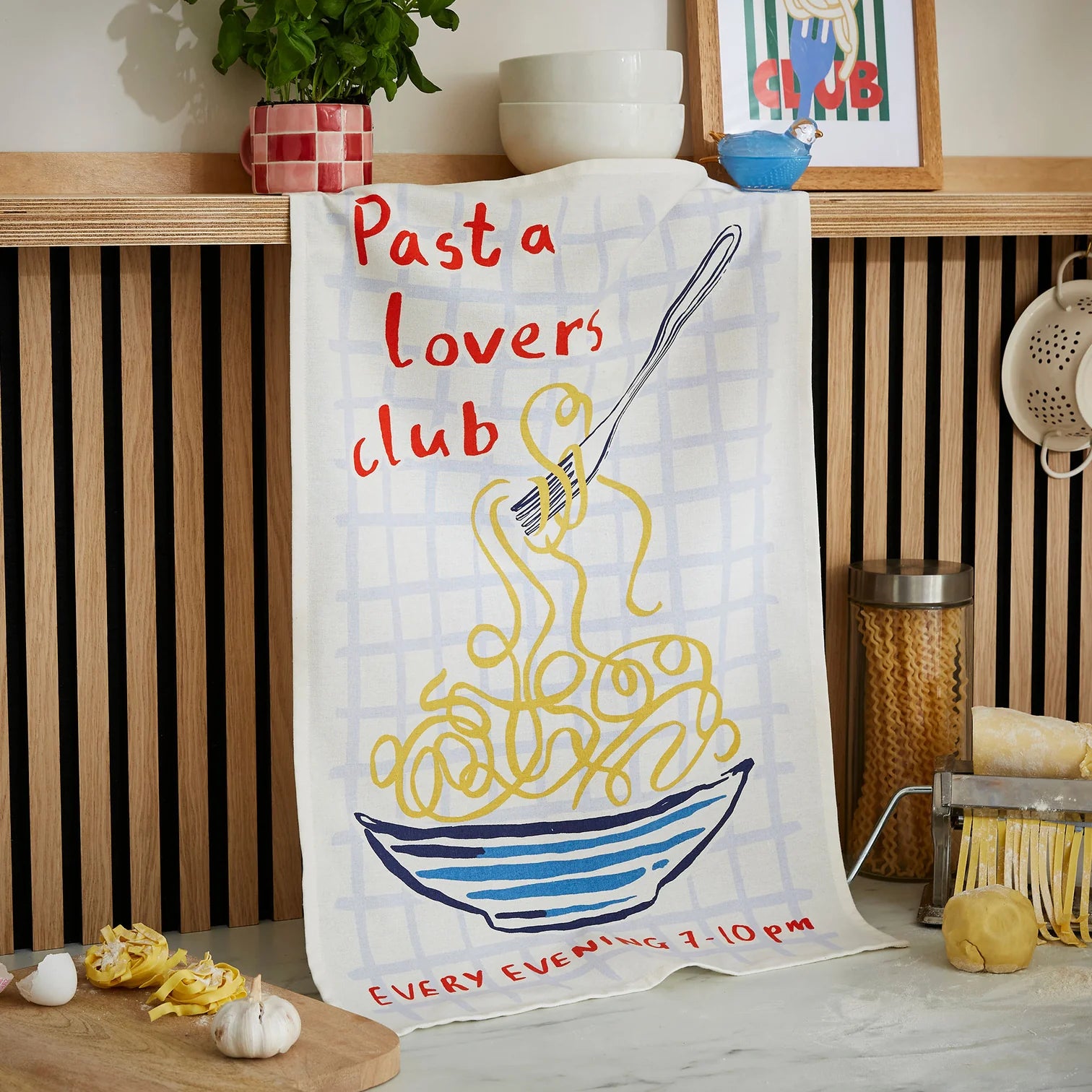 Pasta Lovers Club | Tea Towel