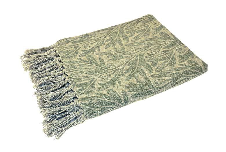 Printed Oak Leaf | Throw