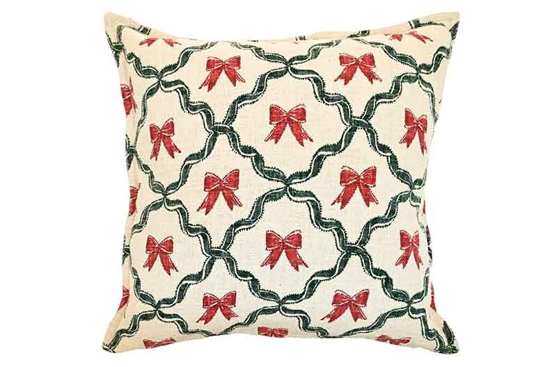 Trellis and Bow | Cushion