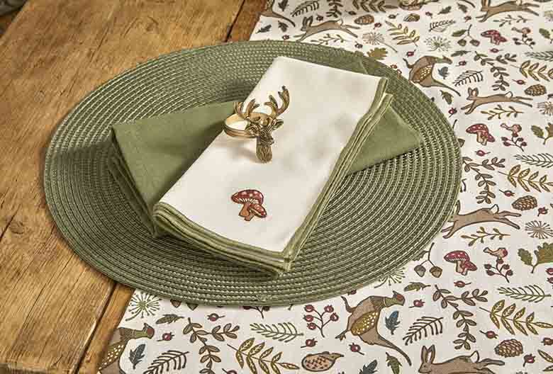 Stags Head | Napkin Ring