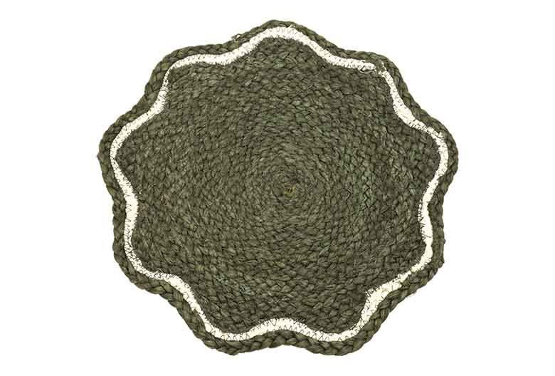 Scalloped Jute | Placemat