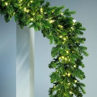 Bo Lit green Garland | 270cm