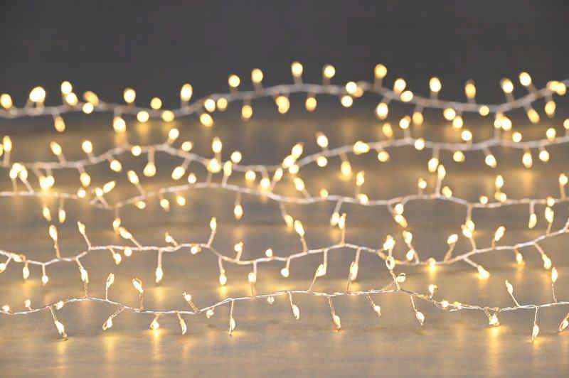 300 Led Dewdrop Cluster Lights | Warm White