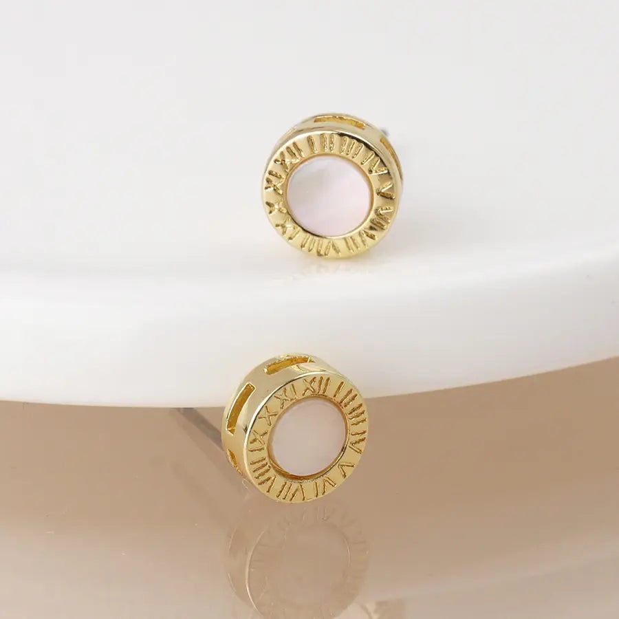 Roman Numerals | Earrings