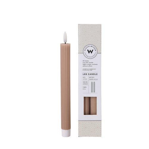 LED Taper Candle | Set of 2