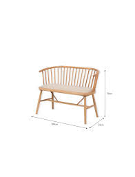 Farmcote Bench | Elm Wood